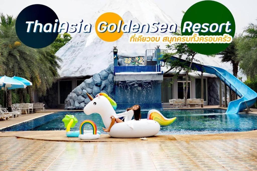 Thaiasia Goldensea Resort Ayutthaya Bagian luar foto